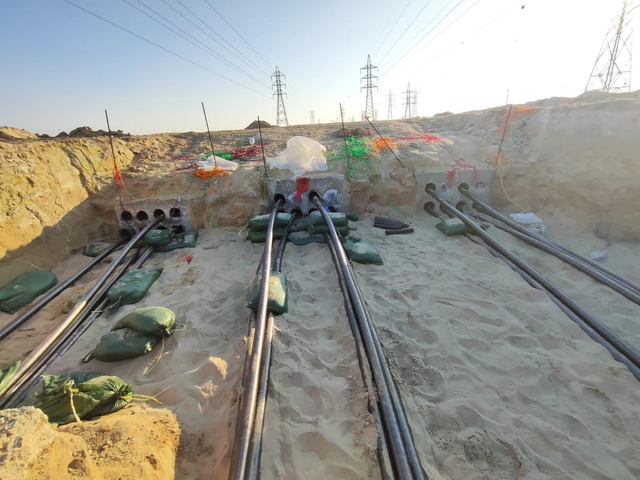 مستشفى الصباح الجديد - أنظمة LV وكابلات 11KV